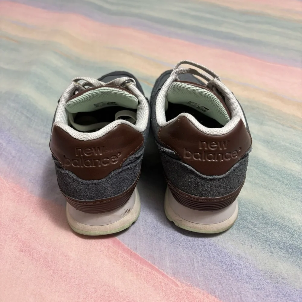 New Balance 574 Cruisin Blue Running Shoes size 8.5